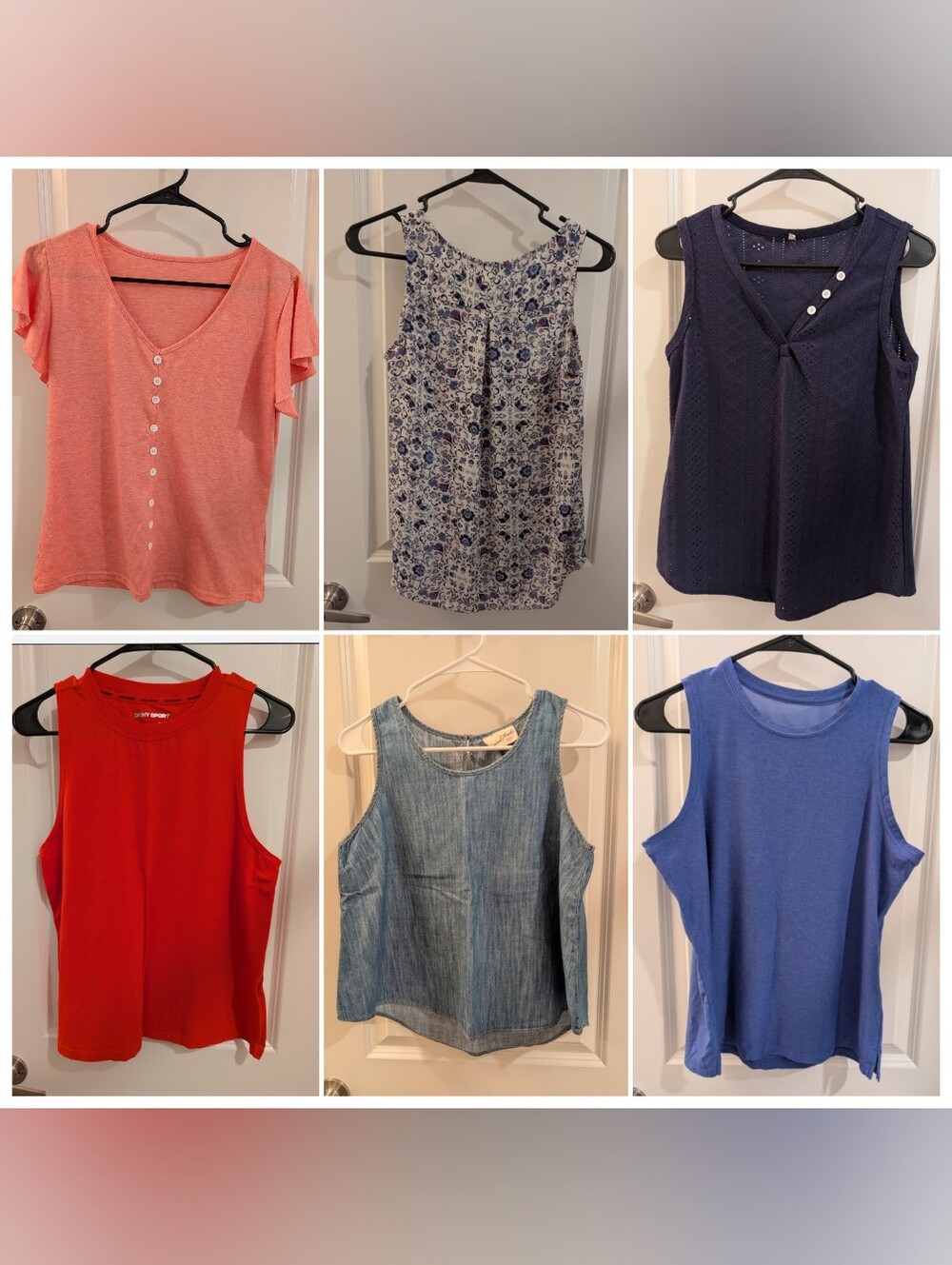 BUNDLE of 6 Women's Summer Tops